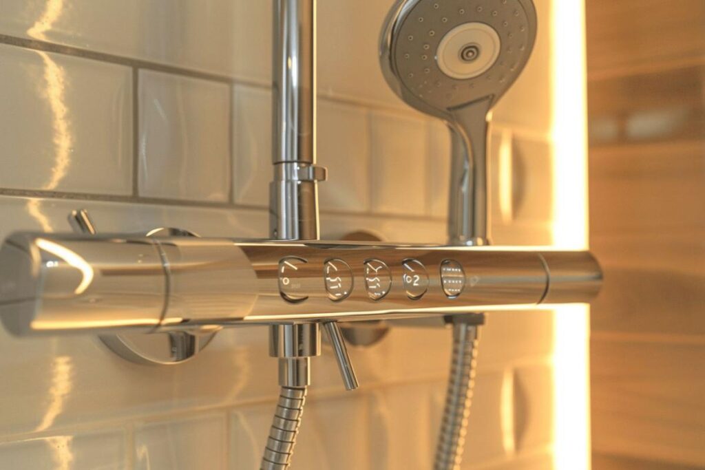 À quelle hauteur installer un mitigeur de douche ?