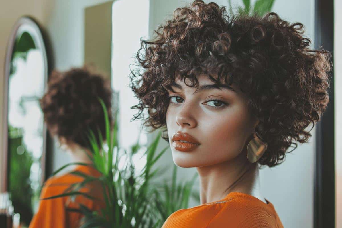 5 coupes courtes femme pour cheveux épais et frisés
