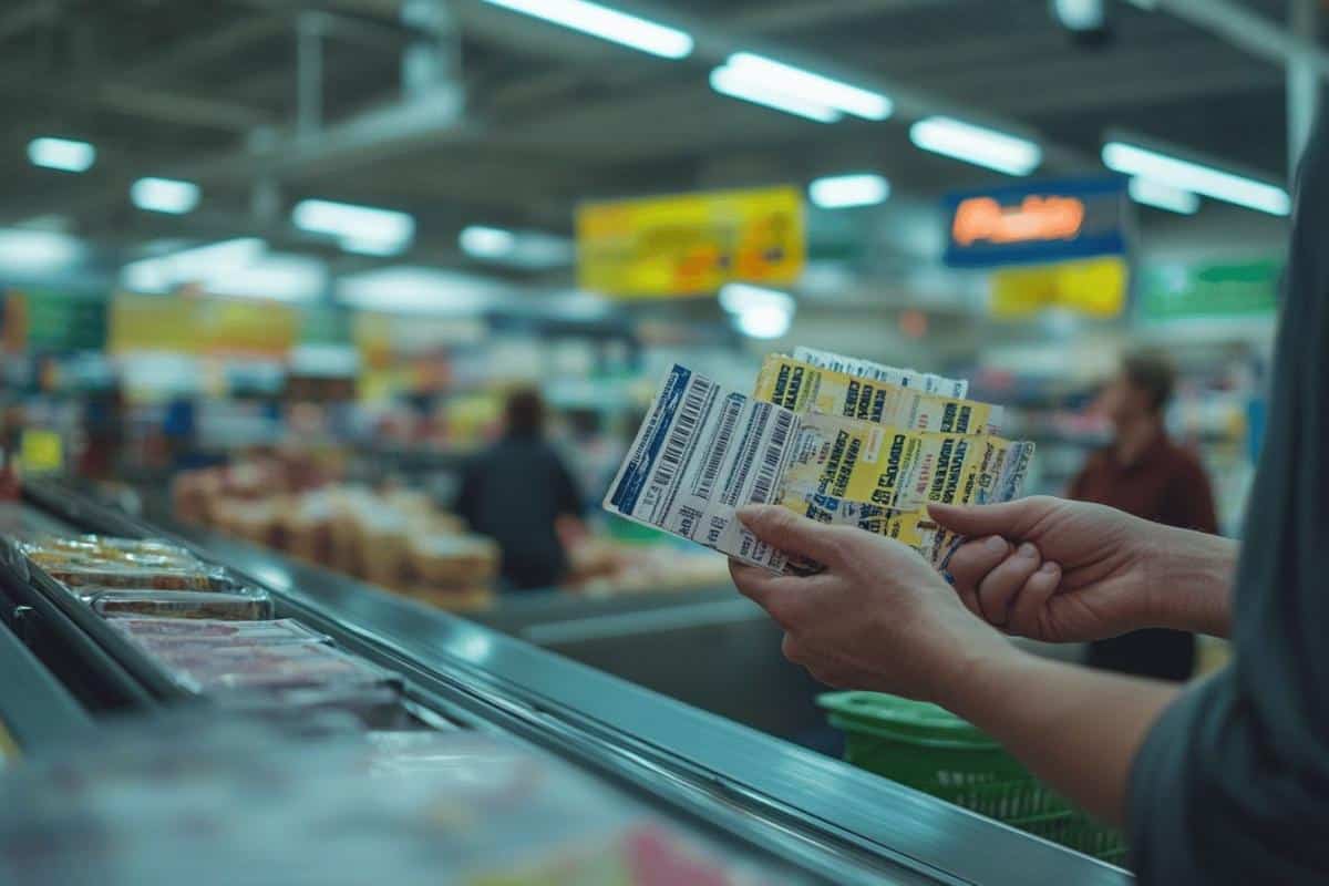 Combien de tickets restaurant par passage en caisse ?