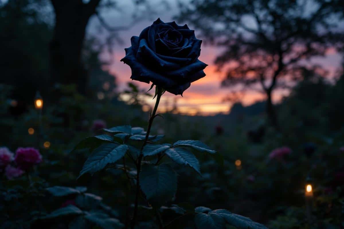 Quelle est la signification de la rose noir ?
