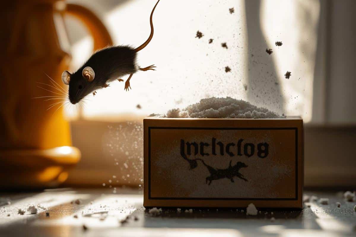 Se débarrasser des souris avec du bicarbonate de soude